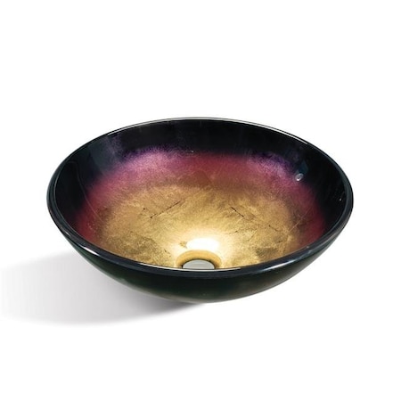 Sfc Center SFC Center S44 Foiled Tempered Glass Vessel Kitchen Sink S44